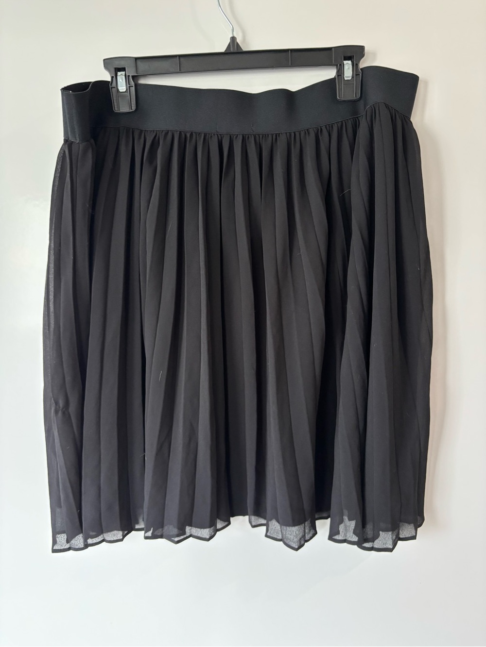 torrid Black Pleated Midi Skirt